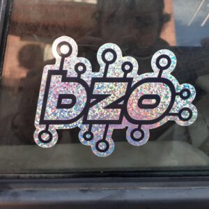 Sticker BZO Paillettes