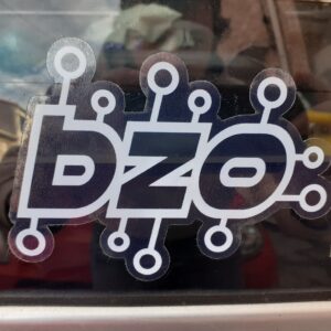Sticker BZO Blanc